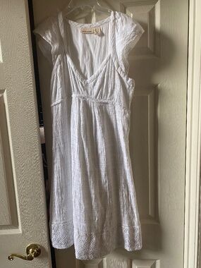 DKNY white sundress